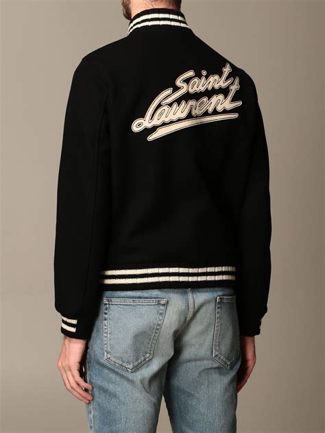 ysl men's bomber jacket|yves saint laurent jacket men.